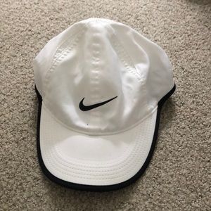Nike white hat